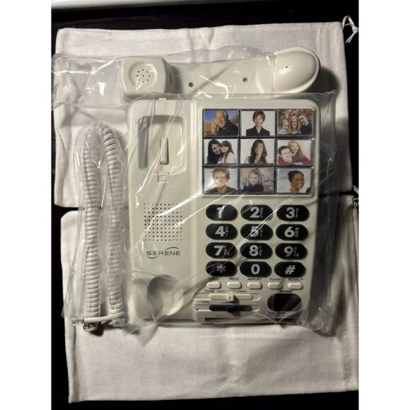 SERENE INNOVATIONS HD-40P AMPLIFIED CORDED SENIOR TELEPHONE - Picture 3 of 4